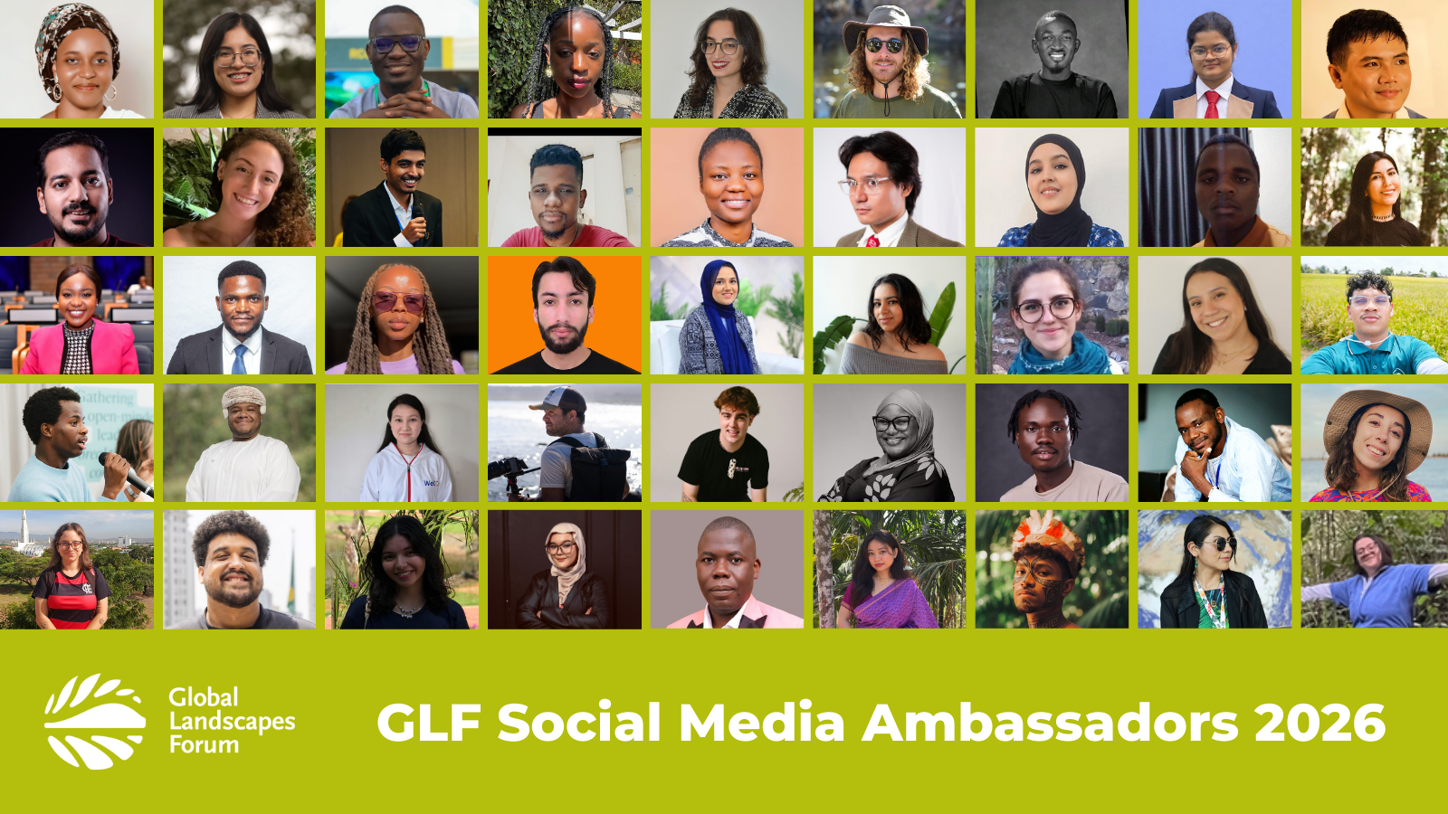 GLF Social Media Ambassadors 2026 collage